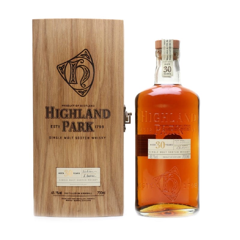 Highland Park Wooden Box 30 yrs 700 ml